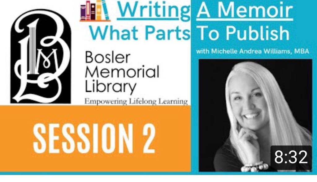 Writing a Memoir: What Parts to Publish – Lesson 2